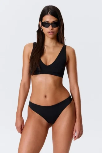 Braguita de bikini brasileña – Negro