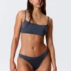 Braguita de bikini con corte redondeado – Azul oscuro Braguita de bikini con corte redondeado – Azul oscuro
