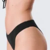 Braguita de bikini con escote redondeado – Negro Braguita de bikini con escote redondeado – Negro