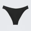 Braguita de bikini con escote redondeado – Negro Braguita de bikini con escote redondeado – Negro