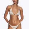 Braguita de bikini con lazo Creature – Gris claro empolvado Braguita de bikini con lazo Creature – Gris claro empolvado