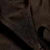 Braguita de bikini con tirantes y lazo – Marrón oscuro