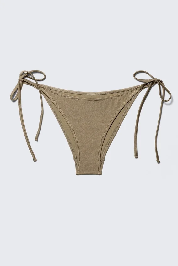 Braguita de bikini con tiras y lazos – Dusty Mole Braguita de bikini con tiras y lazos – Dusty Mole