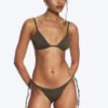 Braguita de bikini de talle medio con nudo – Dark Mole Braguita de bikini de talle medio con nudo – Dark Mole