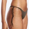 Braguita de bikini de talle medio con nudo – Dark Mole Braguita de bikini de talle medio con nudo – Dark Mole