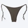 Braguita de bikini de talle medio con nudo – Dark Mole Braguita de bikini de talle medio con nudo – Dark Mole