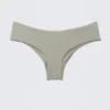 Braguita de bikini hipster sin costuras – Verde caqui Braguita de bikini hipster sin costuras – Verde caqui