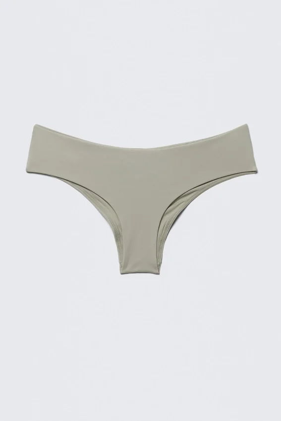 Braguita de bikini hipster sin costuras – Verde caqui Braguita de bikini hipster sin costuras – Verde caqui