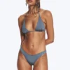 Braguita de bikini mini brasileña – Azul empolvado – Brillo Braguita de bikini mini brasileña – Azul empolvado – Brillo