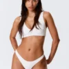 Braguita de bikini mini brasileña – Blanco Braguita de bikini mini brasileña – Blanco