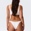 Braguita de bikini mini brasileña – Blanco Braguita de bikini mini brasileña – Blanco