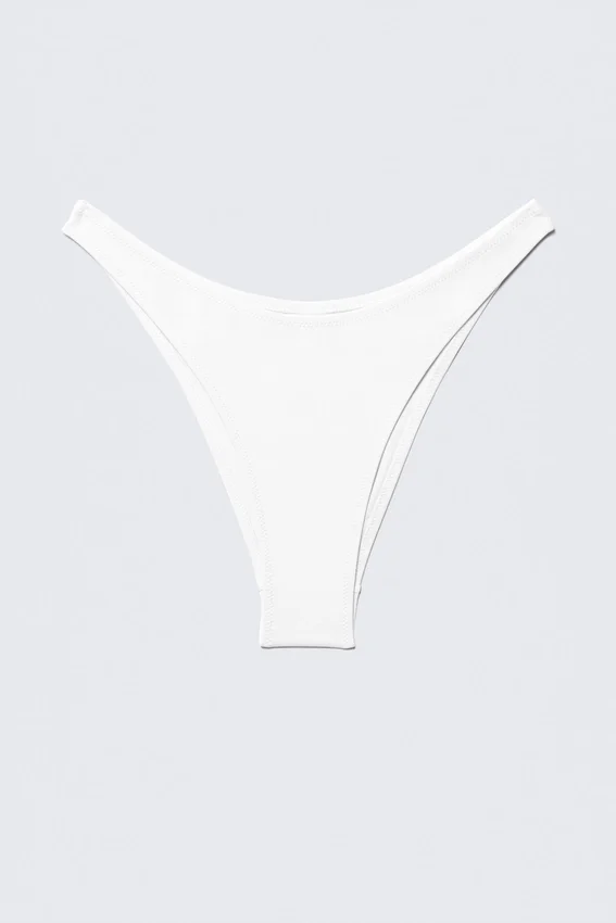Braguita de bikini mini brasileña – Blanco Braguita de bikini mini brasileña – Blanco