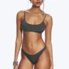Braguita de bikini mini brasileña – Gris oscuro Braguita de bikini mini brasileña – Gris oscuro