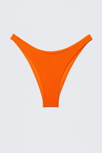 Braguita de bikini mini brasileña – Naranja brillante