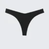 Braguita de bikini tipo tanga en forma de V – Negro Braguita de bikini tipo tanga en forma de V – Negro