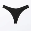 Braguita de bikini tipo tanga en forma de V – Negro Braguita de bikini tipo tanga en forma de V – Negro