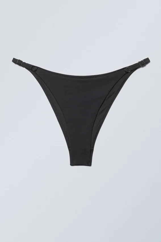 Braguita de bikini tipo tanga – Negro Braguita de bikini tipo tanga – Negro