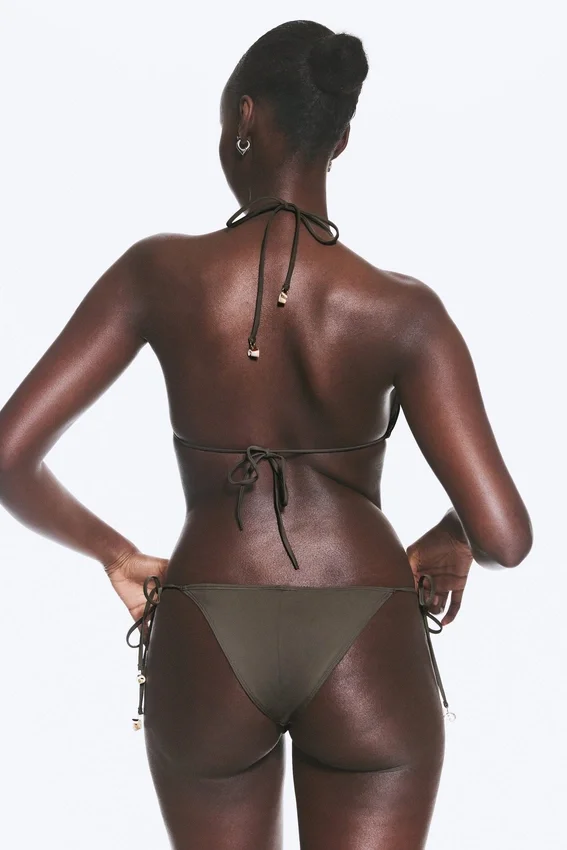 Braguita tanga de bikini con lazos – Dark Mole Braguita tanga de bikini con lazos – Dark Mole