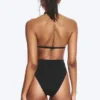 Braguitas de bikini de cintura alta Heat – Negro Braguitas de bikini de cintura alta Heat – Negro