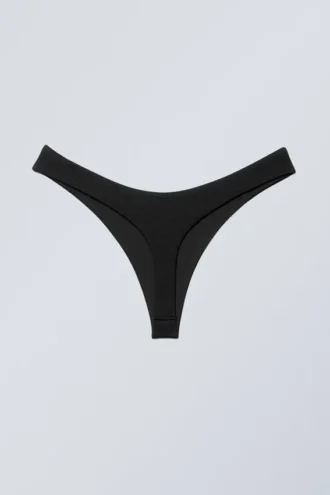 Braguitas de bikini tipo tanga – Negro