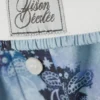 Bóxers de algodón de corte holgado – Estampado de cachemira azul Bóxers de algodón de corte holgado – Estampado de cachemira azul