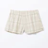 Bóxers de franela – Cuadros beige Bóxers de franela – Cuadros beige