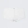 Bóxers de pijama de encaje – Blanco