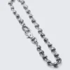 Cadena para pantalones con eslabones gruesos anudados – Plata Cadena para pantalones con eslabones gruesos anudados – Plata