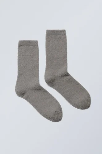 Calcetines cómodos – Gris empolvado