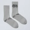 Calcetines con estampado deportivo – Gris polvoriento Wizard