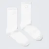 Calcetines cortos con corte en forma de corazón – Blancos Calcetines cortos con corte en forma de corazón – Blancos
