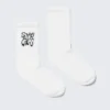Calcetines deportivos estampados – Blanco – Synergies Calcetines deportivos estampados – Blanco – Synergies