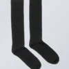 Calcetines deportivos hasta la rodilla – Negro