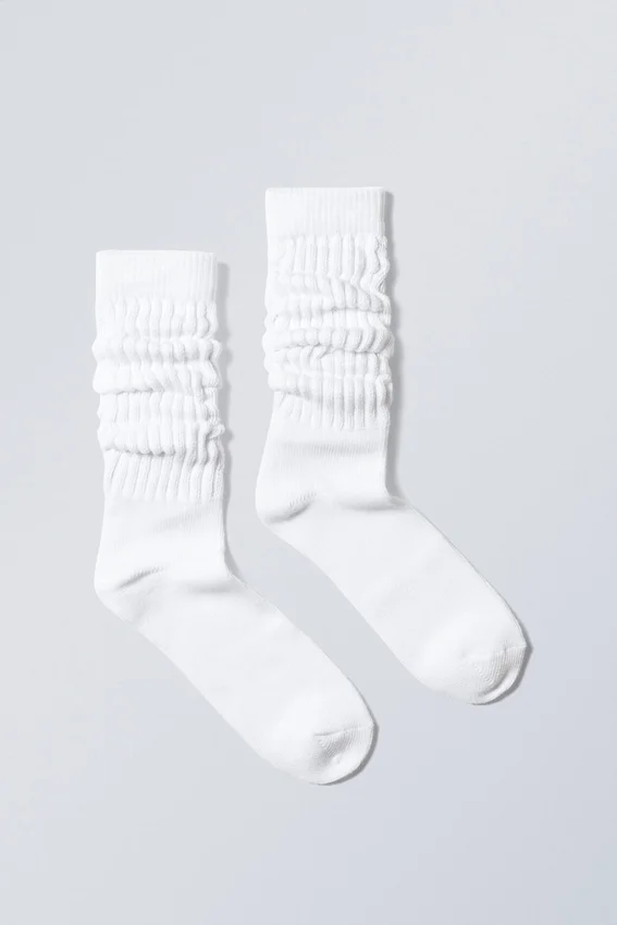 Calcetines holgados State – Blancos Calcetines holgados State – Blancos