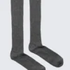 Calcetines medios con purpurina – Gris oscuro con purpurina Calcetines medios con purpurina – Gris oscuro con purpurina