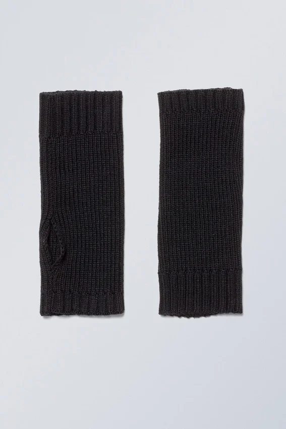 Calentadores de muñeca Hanna – Negro Calentadores de muñeca Hanna – Negro