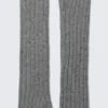 Calentadores de muñecas – Gris jaspeado Calentadores de muñecas – Gris jaspeado