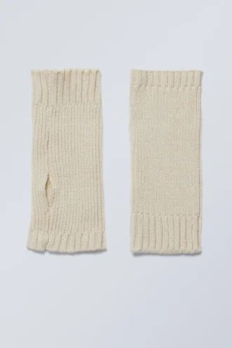 Calentadores de muñecas Hanna – Beige
