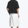 Camisa holgada de pantalón corto estilo resort – Negro Camisa holgada de pantalón corto estilo resort – Negro
