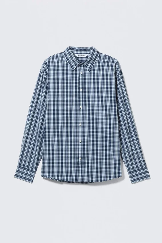Camisas a cuadros oversize – A cuadros azules Camisas a cuadros oversize – A cuadros azules