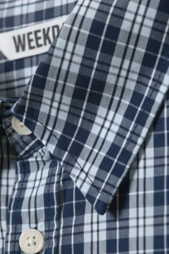Camisas a cuadros oversize – A cuadros azules
