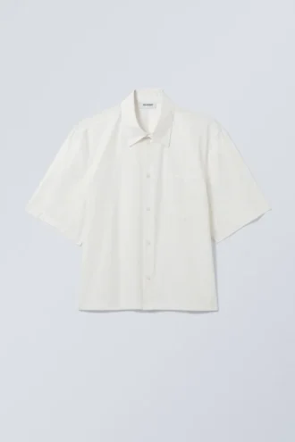 Camisas cortas de manga corta – Blanca