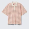 Camisas de corte holgado a rayas – Rosa a rayas Camisas de corte holgado a rayas – Rosa a rayas