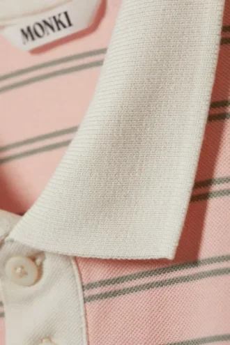 Camisas de corte holgado a rayas – Rosa a rayas