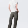 Camisas de crepé de pantalones cortos y corte entallado – Blanca Camisas de crepé de pantalones cortos y corte entallado – Blanca