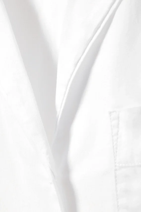 Camisas de franela suaves de manga larga – Blanca Camisas de franela suaves de manga larga – Blanca