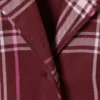 Camisas de franela suaves de manga larga – Cuadros rojo oscuro Camisas de franela suaves de manga larga – Cuadros rojo oscuro