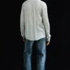 Camisas de lyocell con detalle de lazo fino – Gris claro Camisas de lyocell con detalle de lazo fino – Gris claro