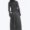 Camisas de manga larga con botones – Gris oscuro jaspeado Camisas de manga larga con botones – Gris oscuro jaspeado