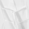 Camisas de manga larga con espalda abierta y lazo – Blanca